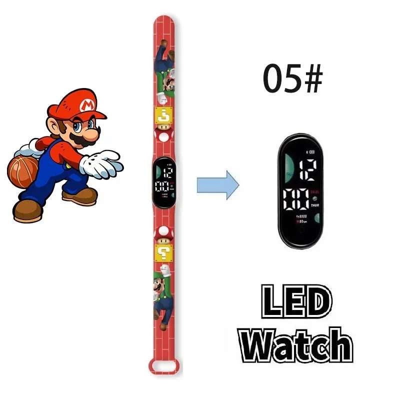 Reloj para niño de Mario Bros