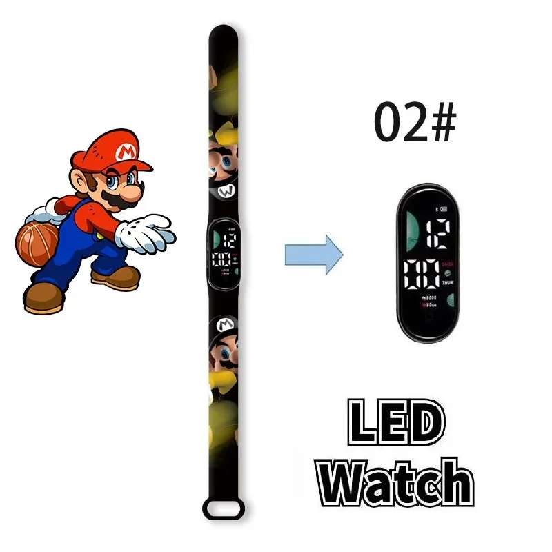 Reloj para niño de Mario Bros