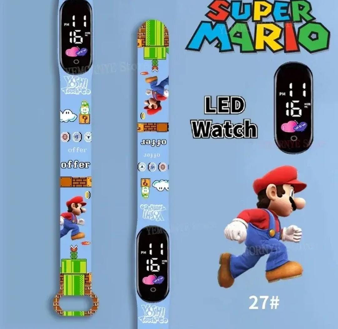 Reloj de mario Bros